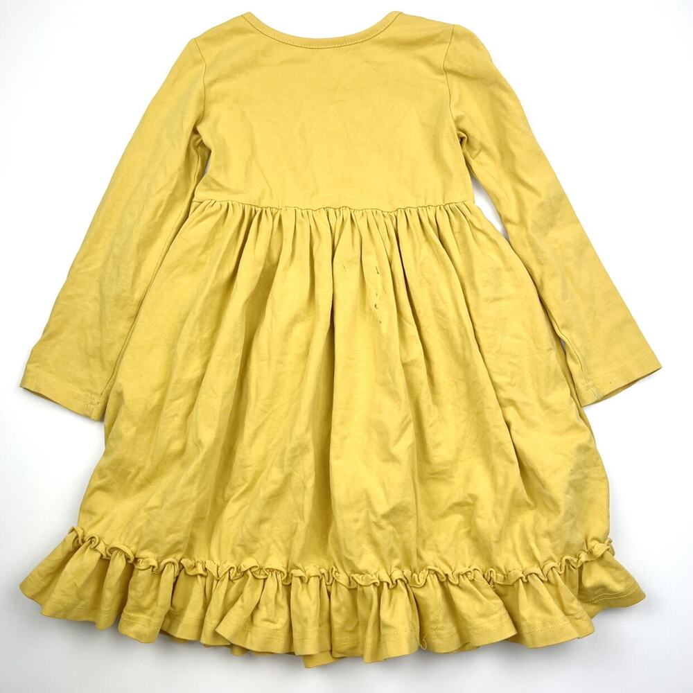 Southern Style Mustard Ruffle Dress - Picture 7 of 7